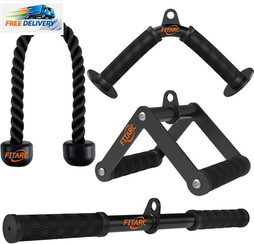 Cable machine attachment - attachment, set
