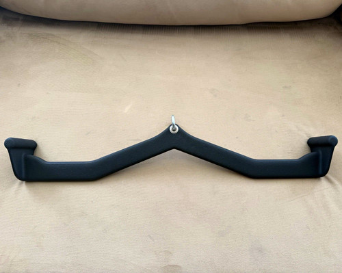Black lat pulldown cable - black,