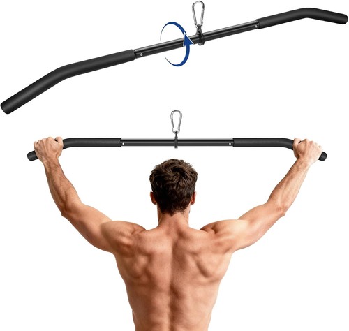Lat pulldown bar with - lat,