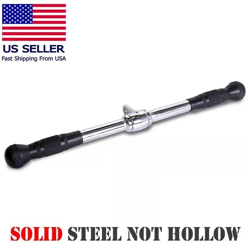 Fitness tricep bar press down - press,