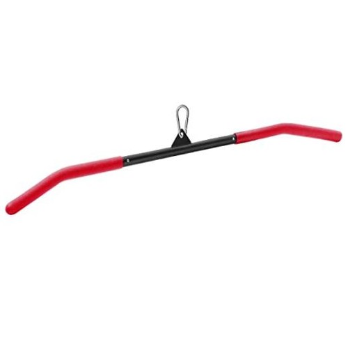 Curl red lat pulldown bar - red,