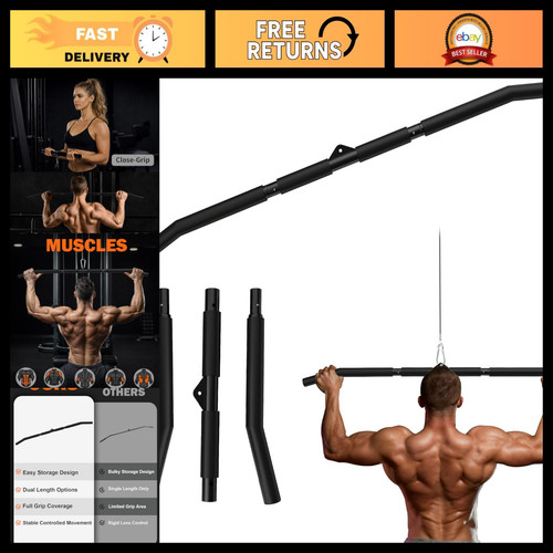 Inch lat pulldown bar - 40-inch,
