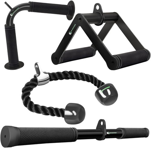 Cable machine attachment set - attachment,