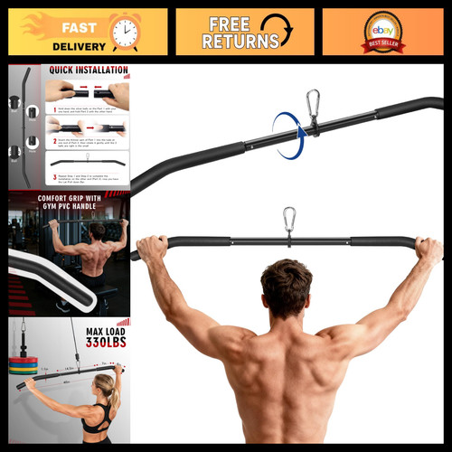 Lat pulldown bar - 39.7'',