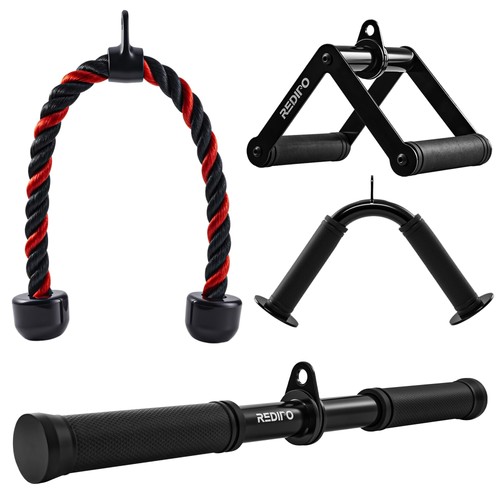 Cable machine attachment set - cable,
