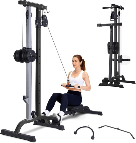 Adjustable lat pull down low - down,