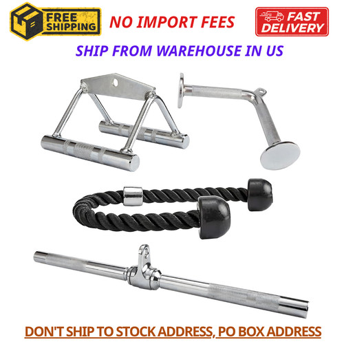 Tricep press down lat - press,
