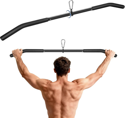 Lat pulldown bar with - lat,